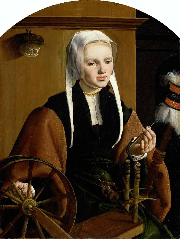 Maarten van Heemskerck Portrait of a Woman oil painting image